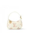 Mini Moon Bi-Color Monogram Empreinte Leather Shoulder Bag Cream - LOUIS VUITTON - BALAAN 1