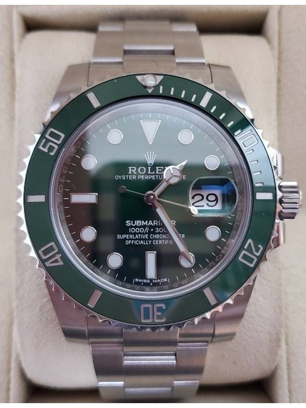 Rolex Submariner Steel Green 20 Years - ROLEX - BALAAN 3