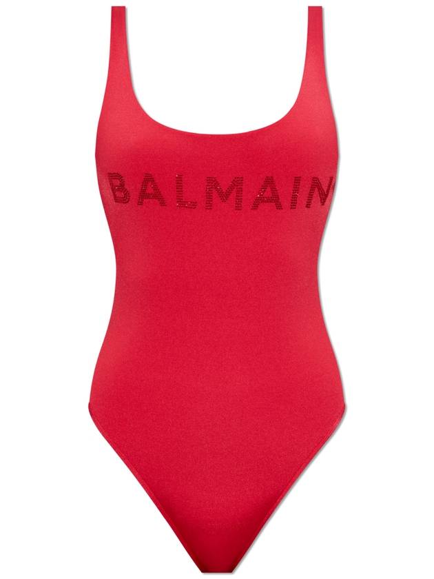 Balmain One-piece Swimsuit, Women's, Red - BALMAIN - BALAAN 1