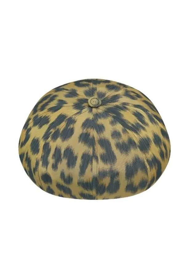 Leopard Men's Beret Yellow - DIOR - BALAAN 1