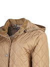 Diamond Quilted Nylon Jacket Archive Beige - BURBERRY - BALAAN 6