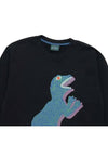 Men's Dino Print Sweatshirt Black - PAUL SMITH - BALAAN 4