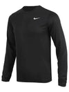 Men's Dry Fit Legend Long Sleeve T-Shirt Black - NIKE - BALAAN 3