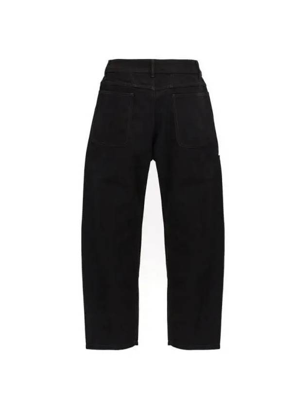 Twisted Workwear Straight Pants Black - LEMAIRE - BALAAN 3