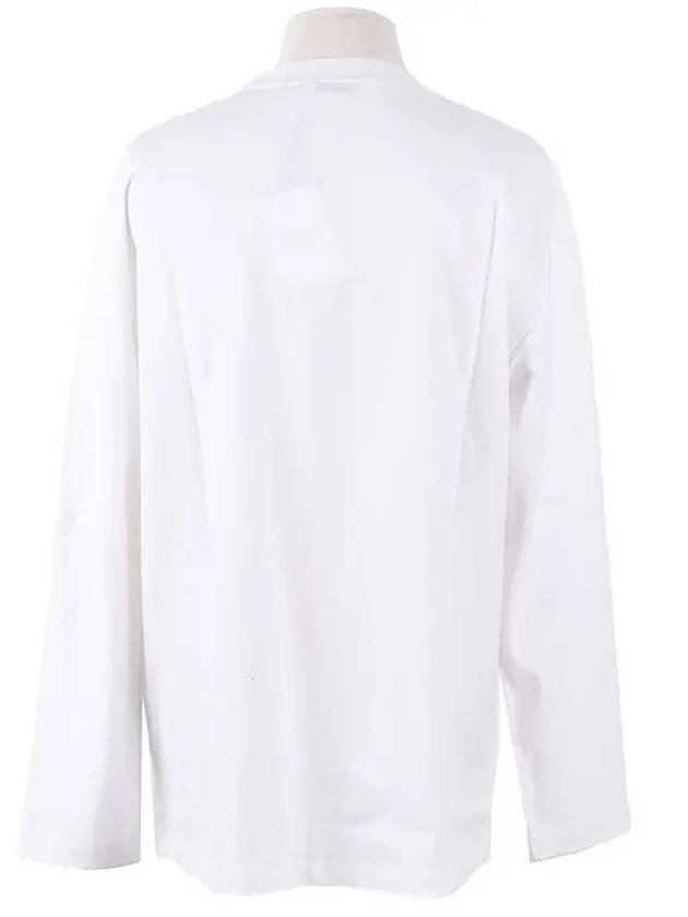 Bowie Over Long Sleeve T Shirt White NUS19233 - IH NOM UH NIT - BALAAN 9