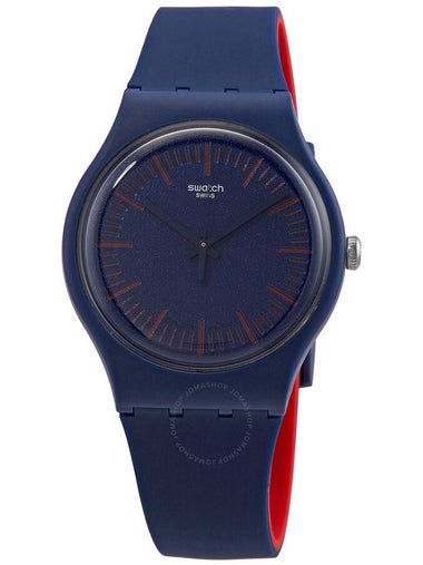 Swatch Bluenred Quartz Blue Dial Men's Watch SUON146 - SWATCH - BALAAN 1