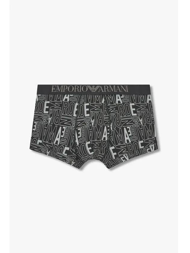 UNDERWEAR Men s Alphabet Logo Pattern Drawn Gray - EMPORIO ARMANI - BALAAN 1