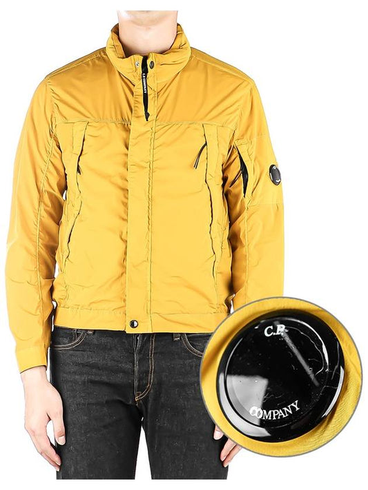 Men's Bomber Jacket Mustard - CP COMPANY - BALAAN.