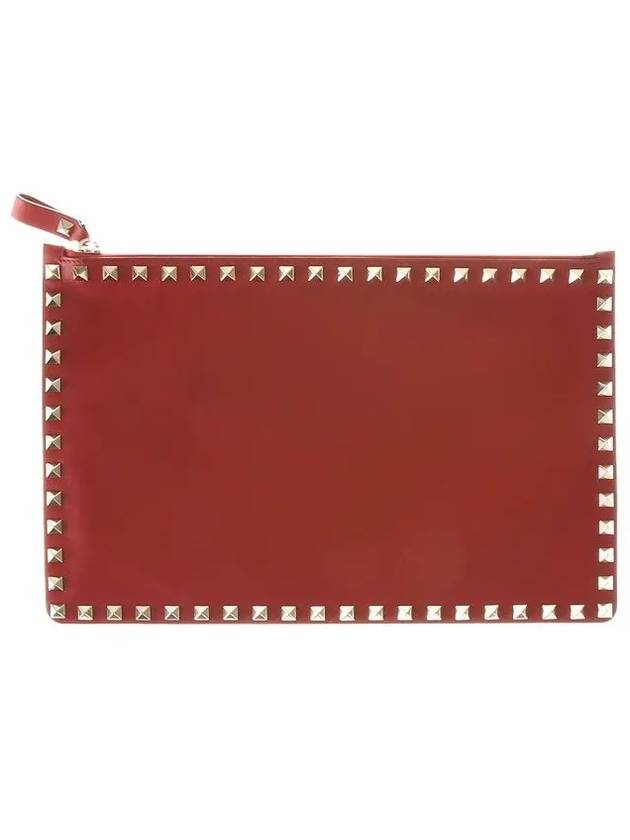 Garavani Rockstud Clutch RW2P0269 BOL 0RO - VALENTINO - BALAAN 2