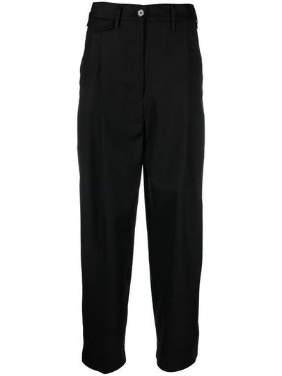 Tailored high waist pants black - TOTEME - BALAAN 2