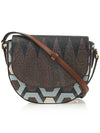 Women's Leather Shoulder Bag Brown - ETRO - BALAAN 2