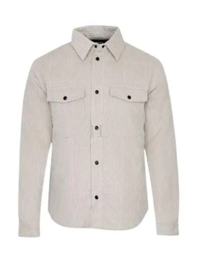 Jasper Overshirt Long Sleeve Shirt Moonbeam - J.LINDEBERG - BALAAN 2