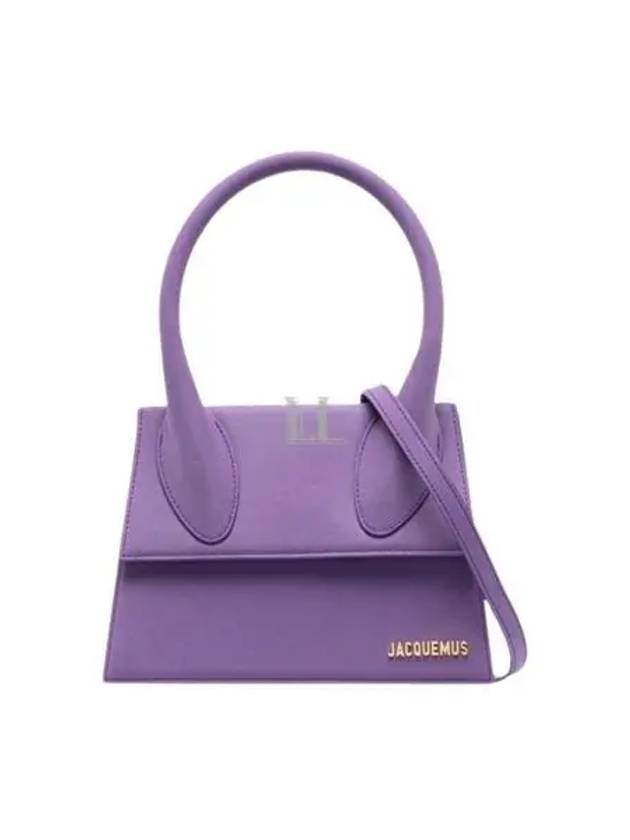 Le Grand Chiquito Large Signature Tote Bag Purple - JACQUEMUS - BALAAN 2