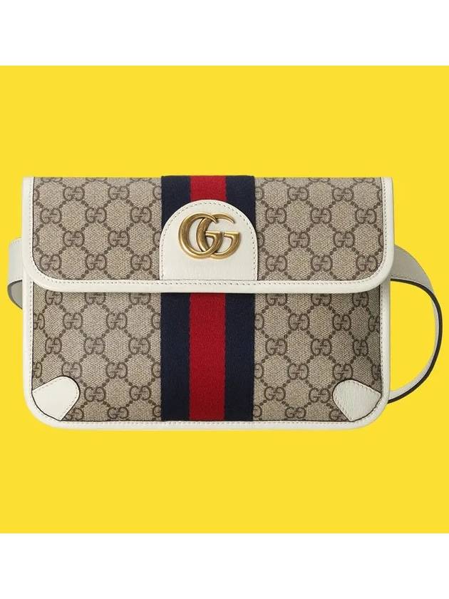 Ophidia GG Supreme Belt Bag Beige - GUCCI - BALAAN 9