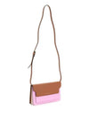 Color Block Saffiano Trunk Cross Bag Brown - MARNI - BALAAN 4