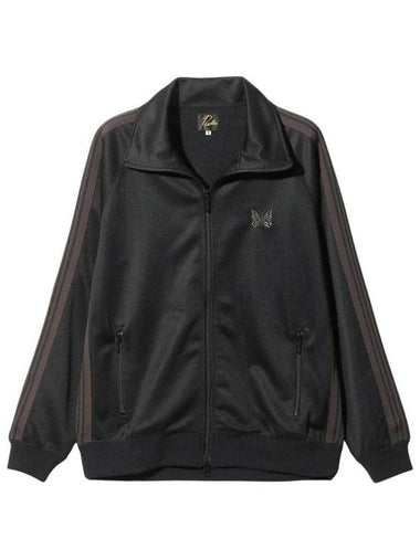 Poly Smooth Track Jacket Black - NEEDLES - BALAAN 1