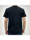 Organic Cotton Short Sleeve T-Shirt Black - STONE ISLAND - BALAAN 5