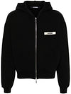 Jacquemus Hooded Sweatshirt 246JS2572036990 BLACK - JACQUEMUS - BALAAN 2