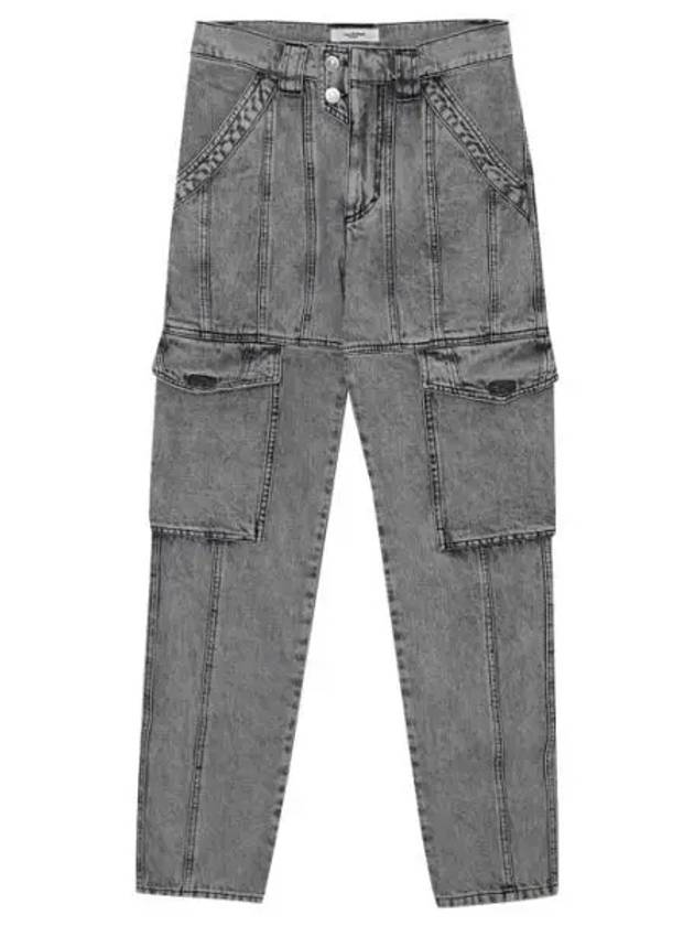 VAYONEO PA2221 22A023E 02LY Bayoneo Patch Pocket Jeans - ISABEL MARANT - BALAAN 1