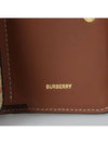 Vintage Check Leather Small Folding Wallet Archive - BURBERRY - BALAAN 4