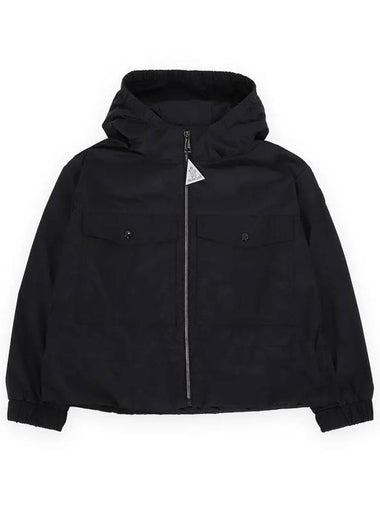 Kids AILISIA Hooded Jacket Black 1A00061 595FD 999 8 10A - MONCLER - BALAAN 1