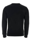 Fox Head Patch Regular Sweatshirt Black - MAISON KITSUNE - BALAAN 3