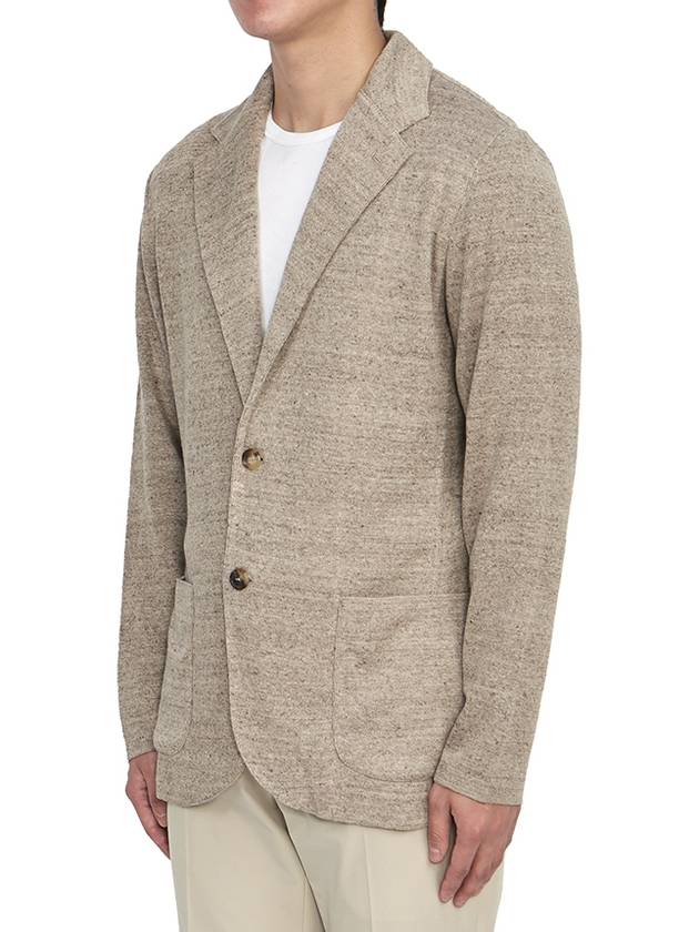 Men's Cardigan Beige - RVR LARDINI - BALAAN 3