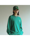 Essential Embroidery Swweatshirts Green - THE GREEN LAB - BALAAN 7