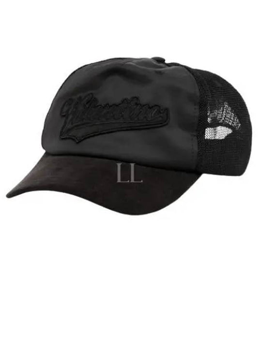 VLTN Logo Embroidery Base Ball Cap Black - VALENTINO - BALAAN 2