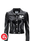 Reedition Vinyl Jacket Black - COURREGES - BALAAN 8