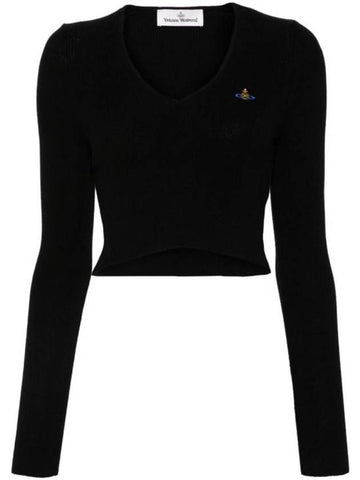 Sweater 1803004W Y001V N401 Black - VIVIENNE WESTWOOD - BALAAN 1