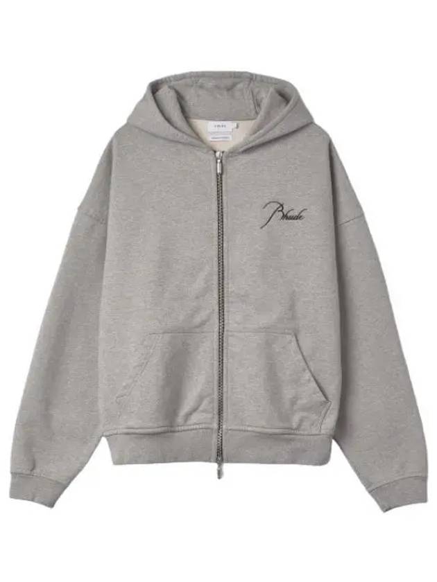 zip up hood heather gray - RHUDE - BALAAN 1