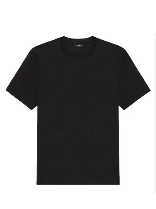 Rider Relay Jersey Short Sleeve T-Shirt Black - THEORY - BALAAN 1