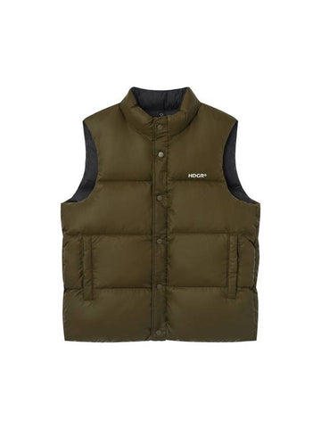 Reversible Down Vest Khaki - HARDGEAR APPAREL - BALAAN 1