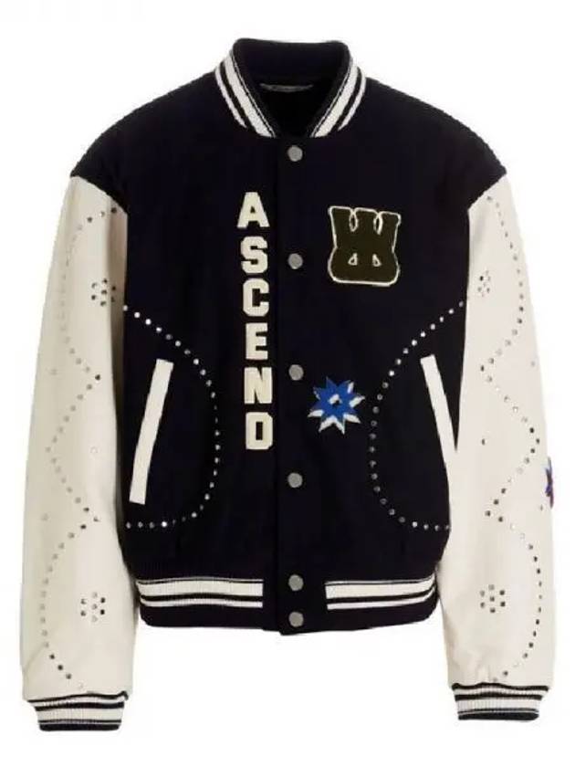 Wales Bonner Ascend Varsity Jacket 270789 - WALES BONNER - BALAAN 1