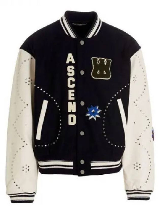 Wales Bonner Ascend Varsity Jacket - WALES BONNER - BALAAN 1