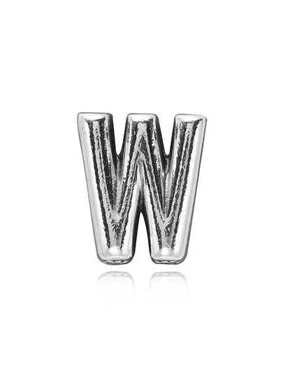 Letter W Alphabet Bracelet Charm Silver - PANDORA - BALAAN 2