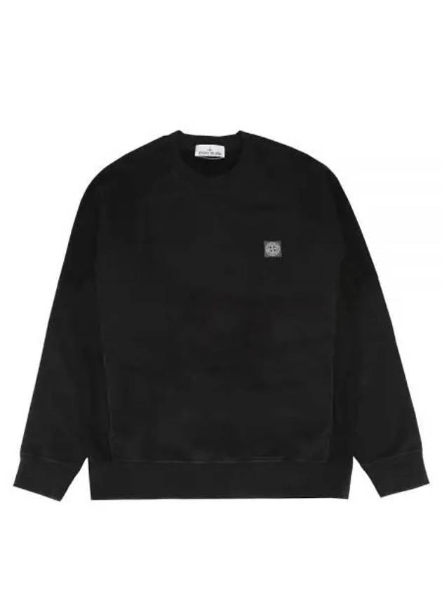 Compass Patch Knit Top Black - STONE ISLAND - BALAAN 2