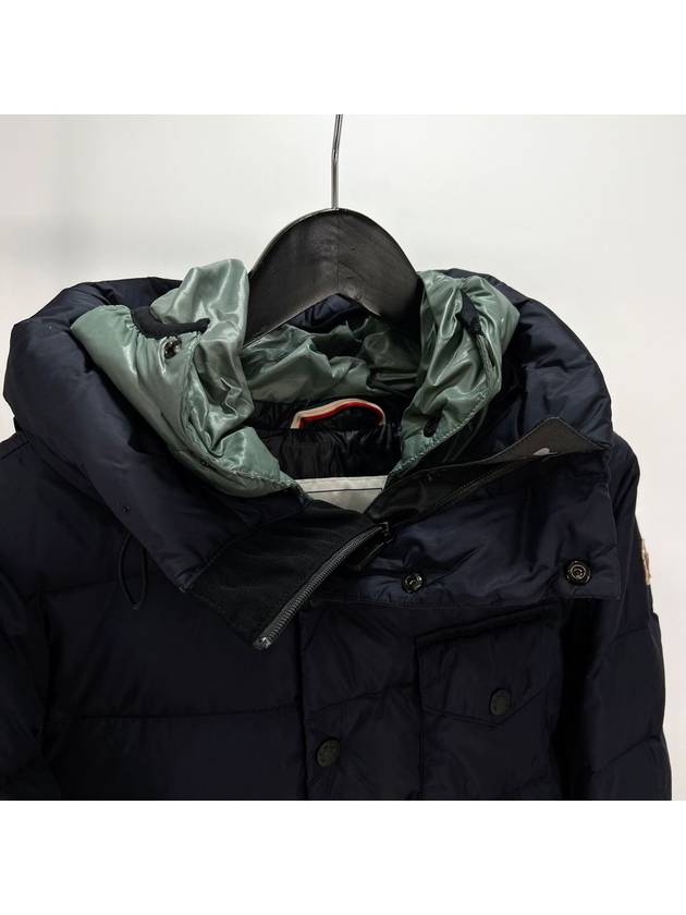 Grenoble padded hood jumper navy size 1 - MONCLER - BALAAN 4