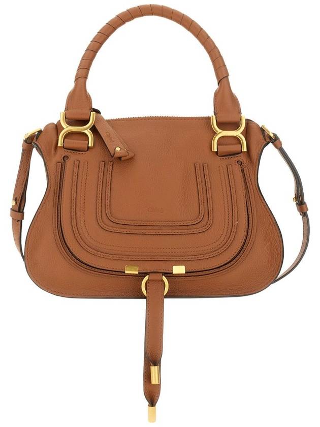 Marcie Small Double Carry Tote Bag Brown - CHLOE - BALAAN 2