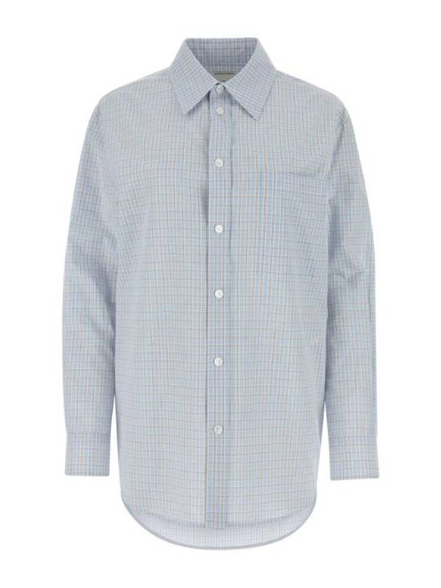 Shirt 792709V3ZB0 4026 BLUE - BOTTEGA VENETA - BALAAN 1