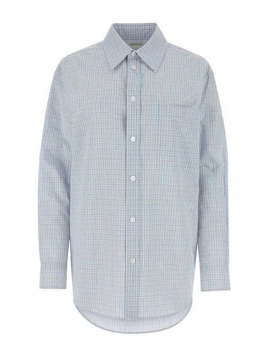 Shirt 792709V3ZB0 4026 BLUE - BOTTEGA VENETA - BALAAN 1