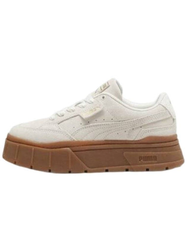 Maze Stack Soft Winter Low Top Sneakers White - PUMA - BALAAN 1