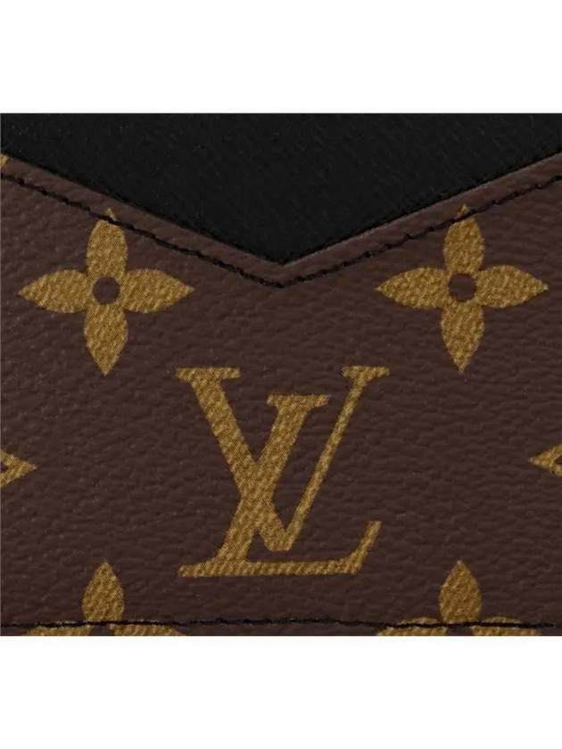 Neo Porte Monogram Card Wallet Black Brown - LOUIS VUITTON - BALAAN 5