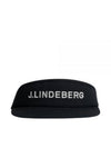 Viktor Embroidered Logo Visor Black - J.LINDEBERG - BALAAN 2