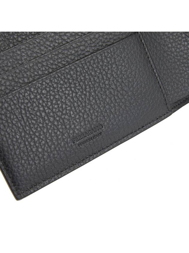 Monogram Half Wallet Nero - SALVATORE FERRAGAMO - BALAAN 6