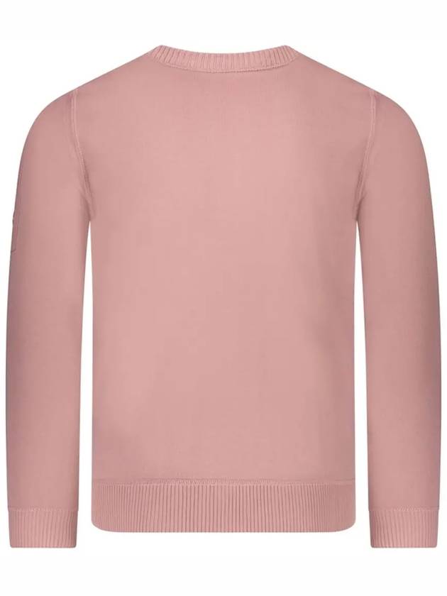 Lens Wappen Cotton Knit Top Pale Mauve - CP COMPANY - BALAAN 3