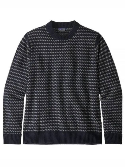 Recycled Wool Blend Knit Top Classic Navy - PATAGONIA - BALAAN 2