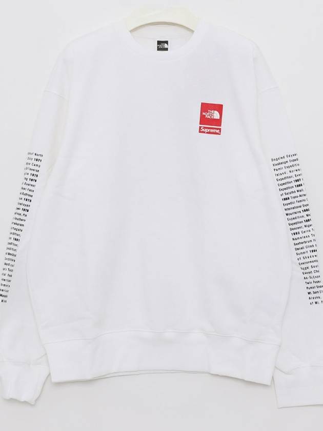 SS24SW2 WHITE collaboration sweatshirt - SUPREME - BALAAN 3