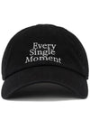 ESM WASHED BALL CAP BLACK - POLYGRAM - BALAAN 3